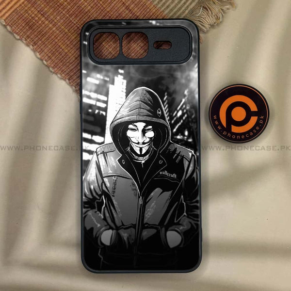 Infinix Smart 10 Plus - Anonymous 2.0 Series - Premium Metal Printed soft Bumper shock Proof Case