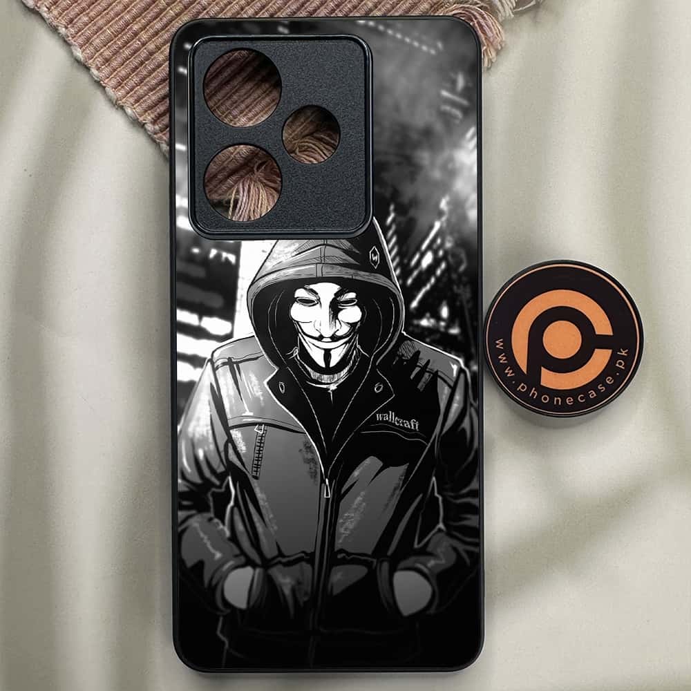 Realme GT 7 - Anonymous 2.0 Series - Premium Metal Printed soft Bumper shock Proof Case