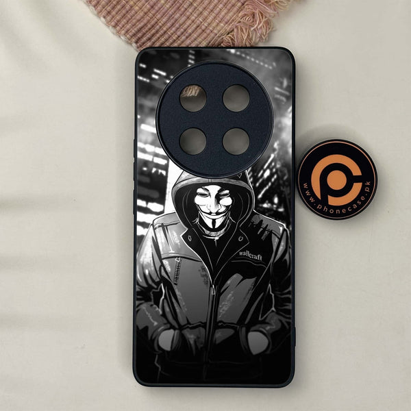 Honor X9c 5G - Anonymous 2.0 Series - Premium Metal Printed soft Bumper shock Proof Case