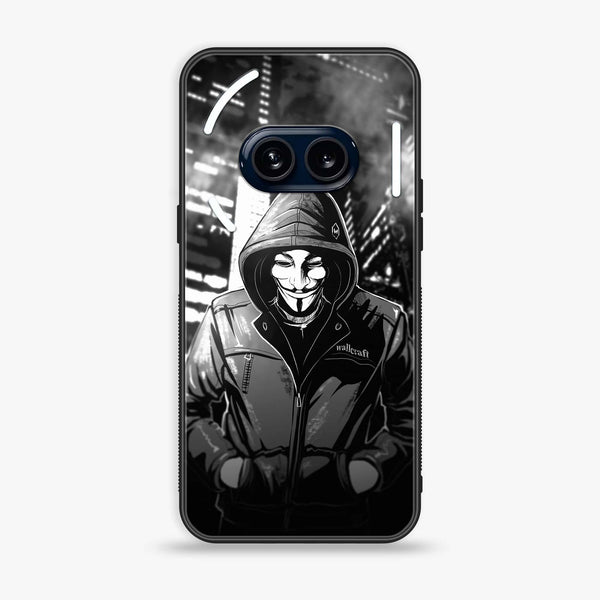 Nothing Phone (2a) - Anonymous 2.0 Series - Premium Metal Printed soft Bumper Shock Proof Case