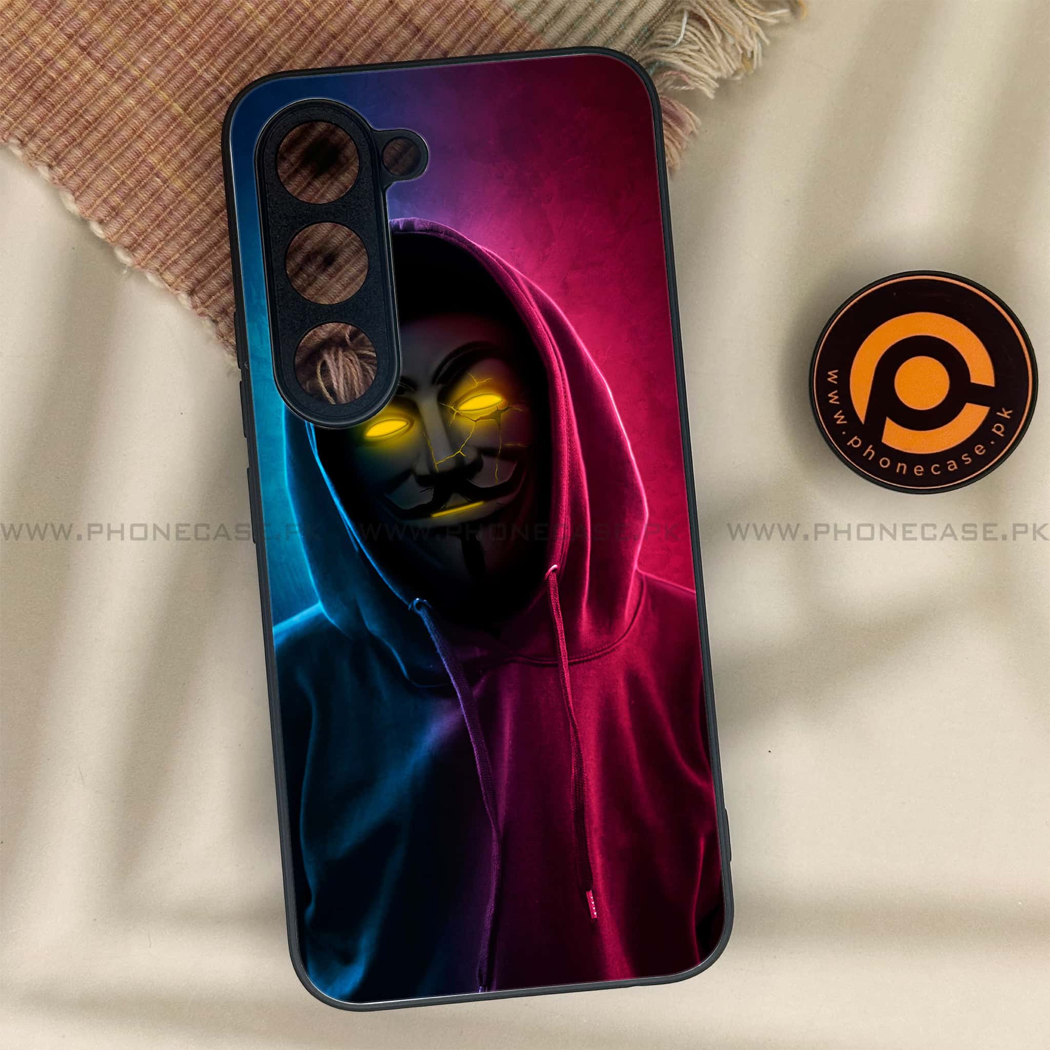 Tecno Spark 40 Pro - Anonymous 2.0 Series - Premium Metal Printed soft Bumper shock Proof Case