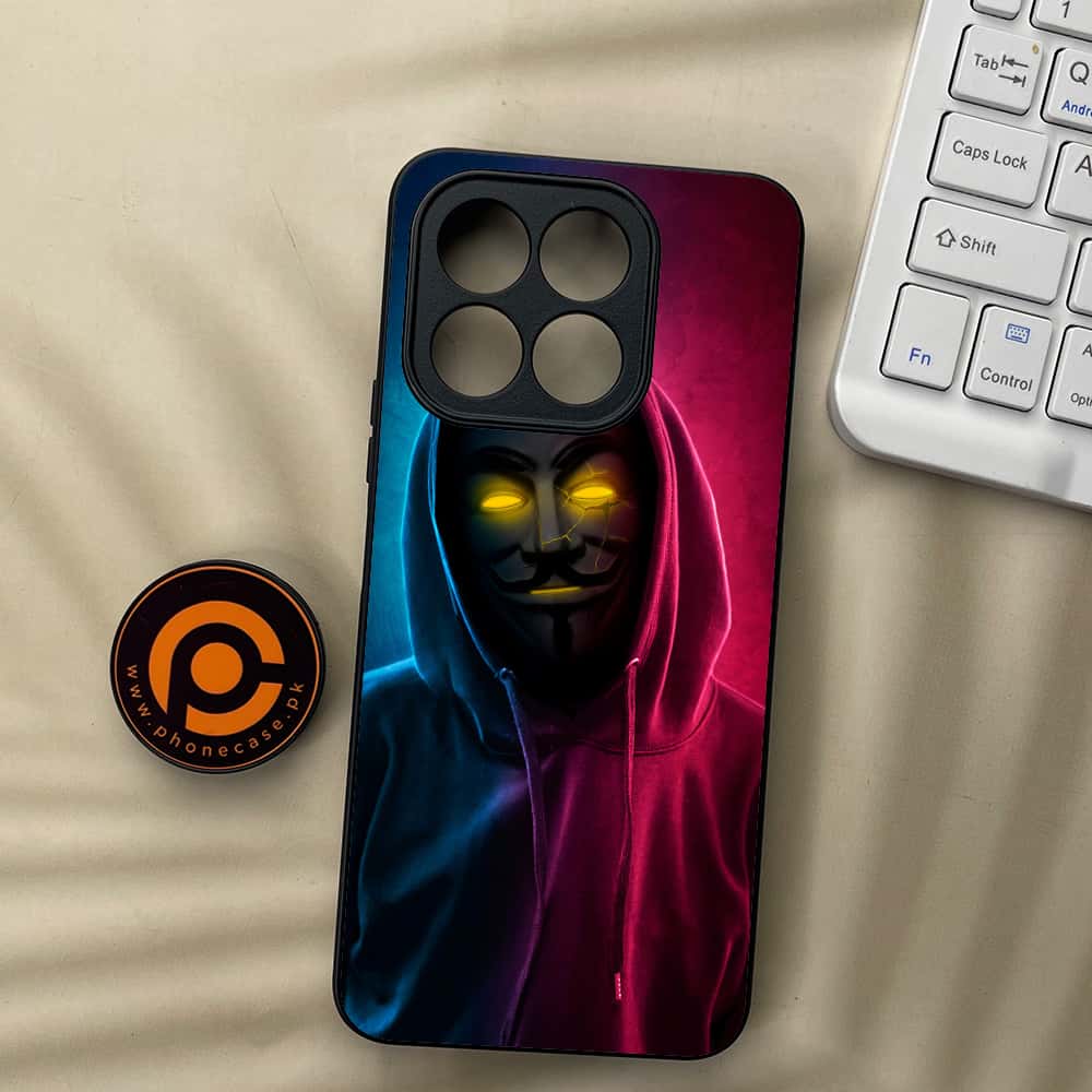 Honor X5b Plus - Anonymous 2.0 Series - Premium Metal  Printed soft Bumper shock Proof Case