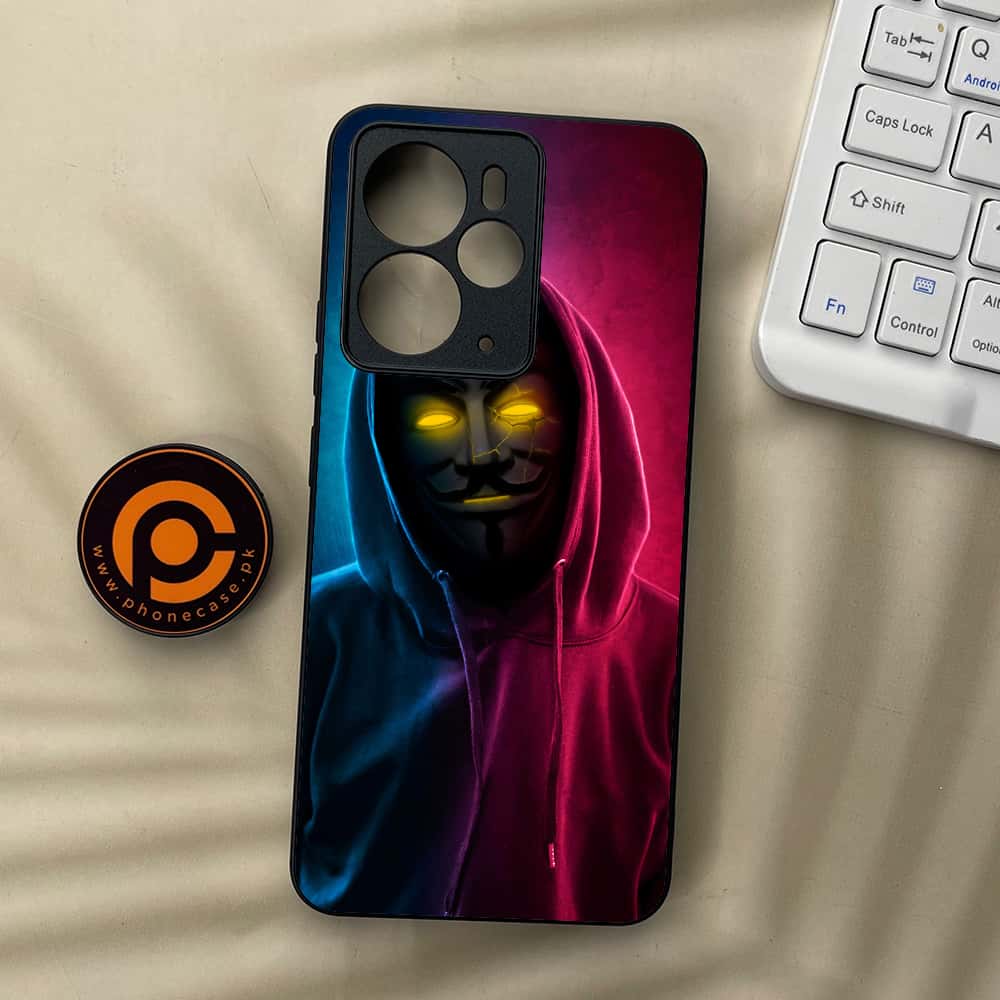 Realme 14T 5G - Anonymous 2.0 Series - Premium Metal Printed soft Bumper Shock Proof Case