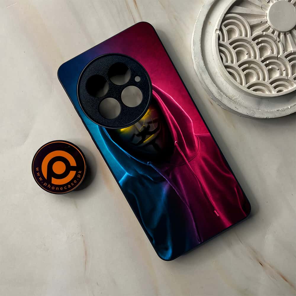 OnePlus 13 - Anonymous 2.0 Series - Premium Metal Printed soft Bumper shock Proof Case