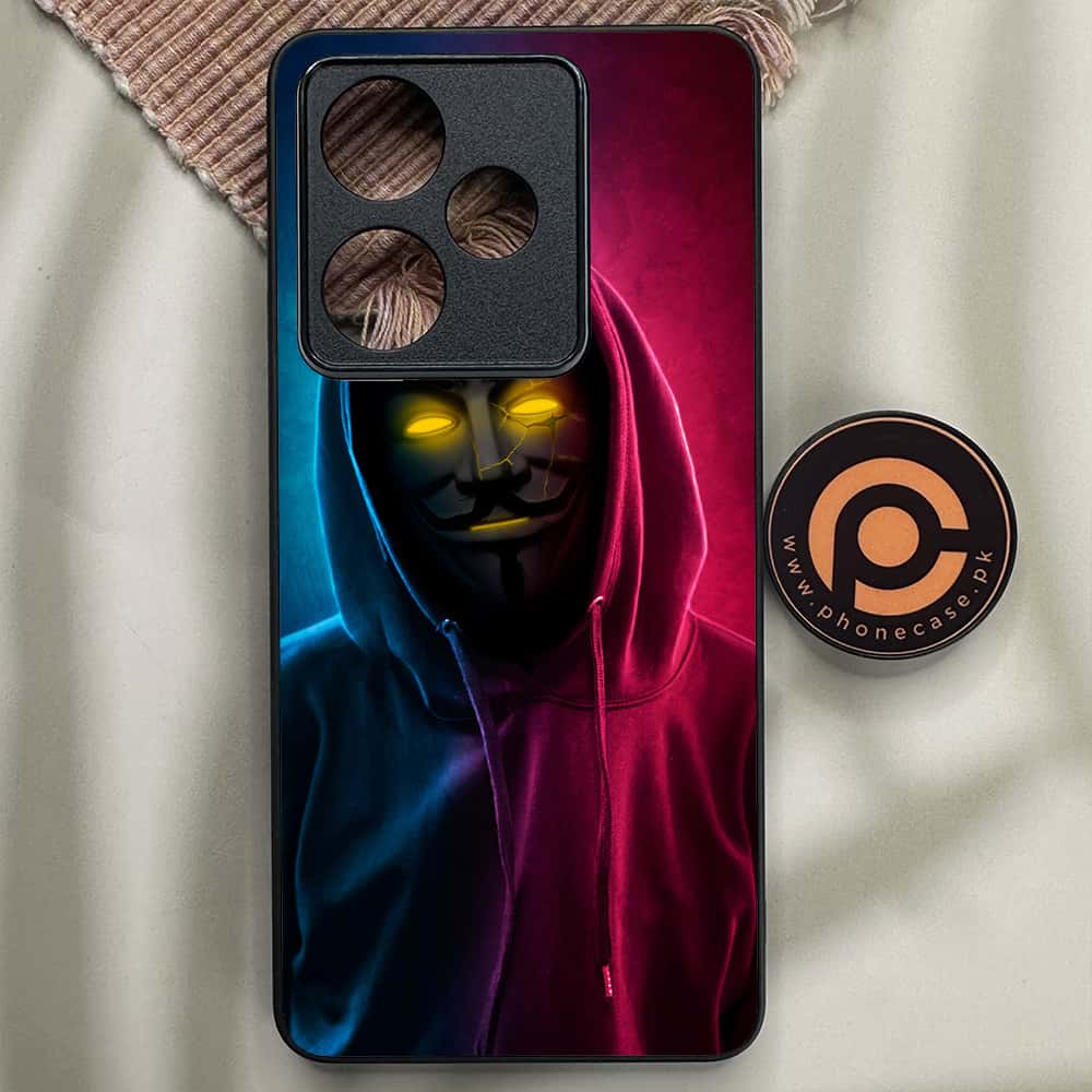 Realme GT 7 - Anonymous 2.0 Series - Premium Metal Printed soft Bumper shock Proof Case