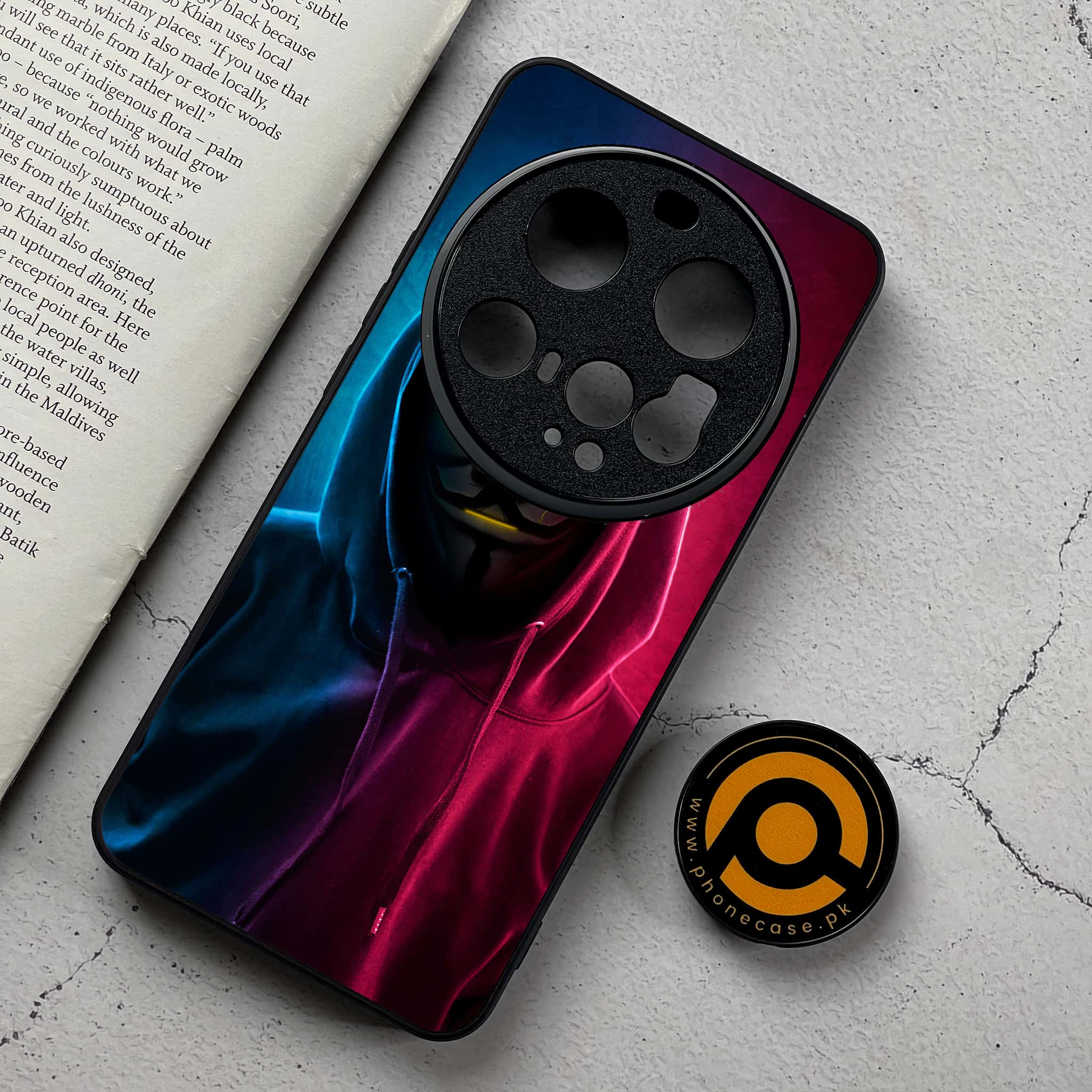 Xiaomi 15 Ultra - Anonymous 2.0 Series - Premium Metal Printed Soft Bumper Shockproof Case