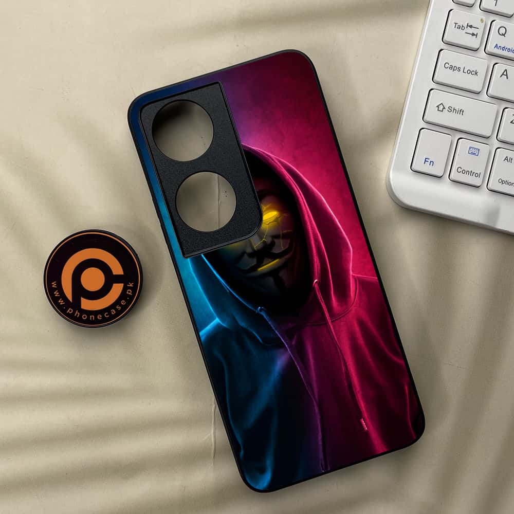 Honor X7b - Anonymous 2.0 Series - Premium Metal  Printed soft Bumper shock Proof Case