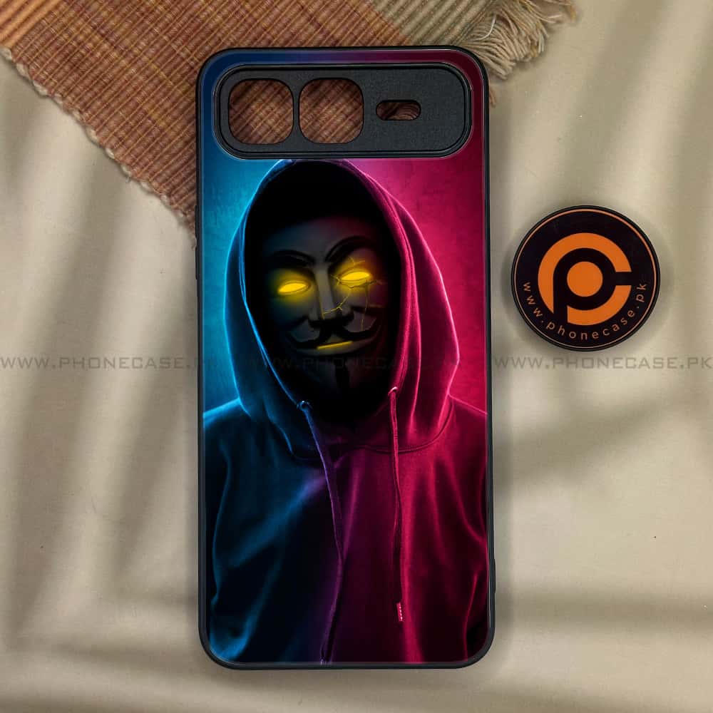 Infinix Smart 10 Plus - Anonymous 2.0 Series - Premium Metal Printed soft Bumper shock Proof Case