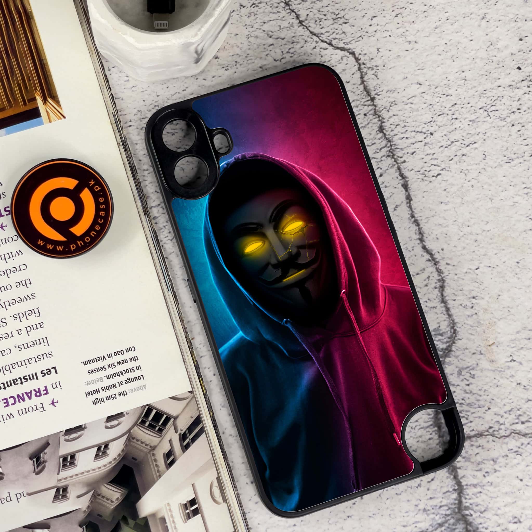 Nothing CMF Phone 1 - Anonymous 2.0 Series - Premium Metal Printed soft Bumper Shock Proof Case