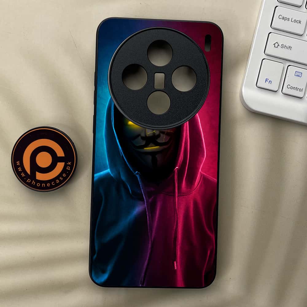 Vivo X200 - Anonymous 2.0 Series - Premium Metal  Printed soft Bumper shock Proof Case