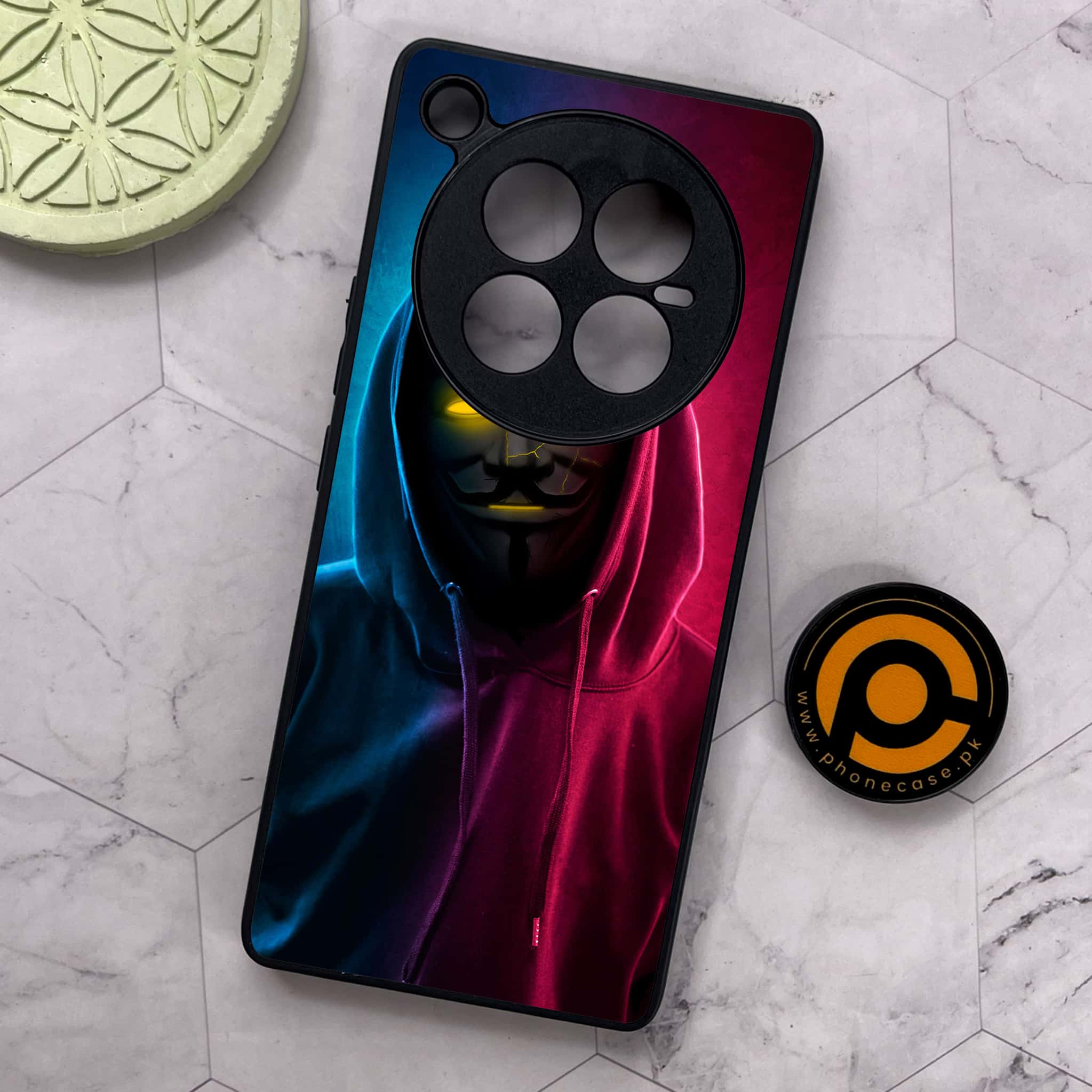 Infinix Zero 40 5G - Anonymous 2.0 Series - Premium Metal Printed soft Bumper shock Proof Case