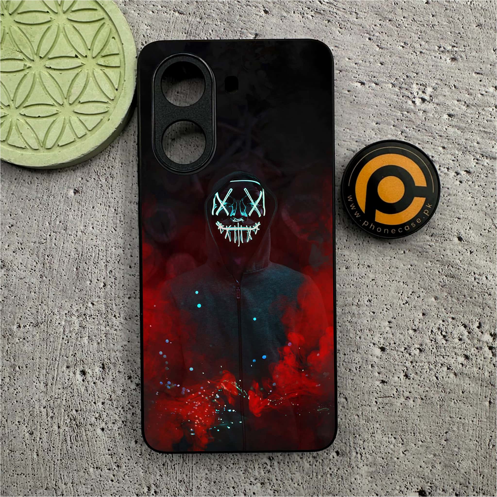 Xiaomi Redmi Turbo 4 - Anonymous 2.0 Series - Premium Metal Printed soft Bumper shock Proof Case
