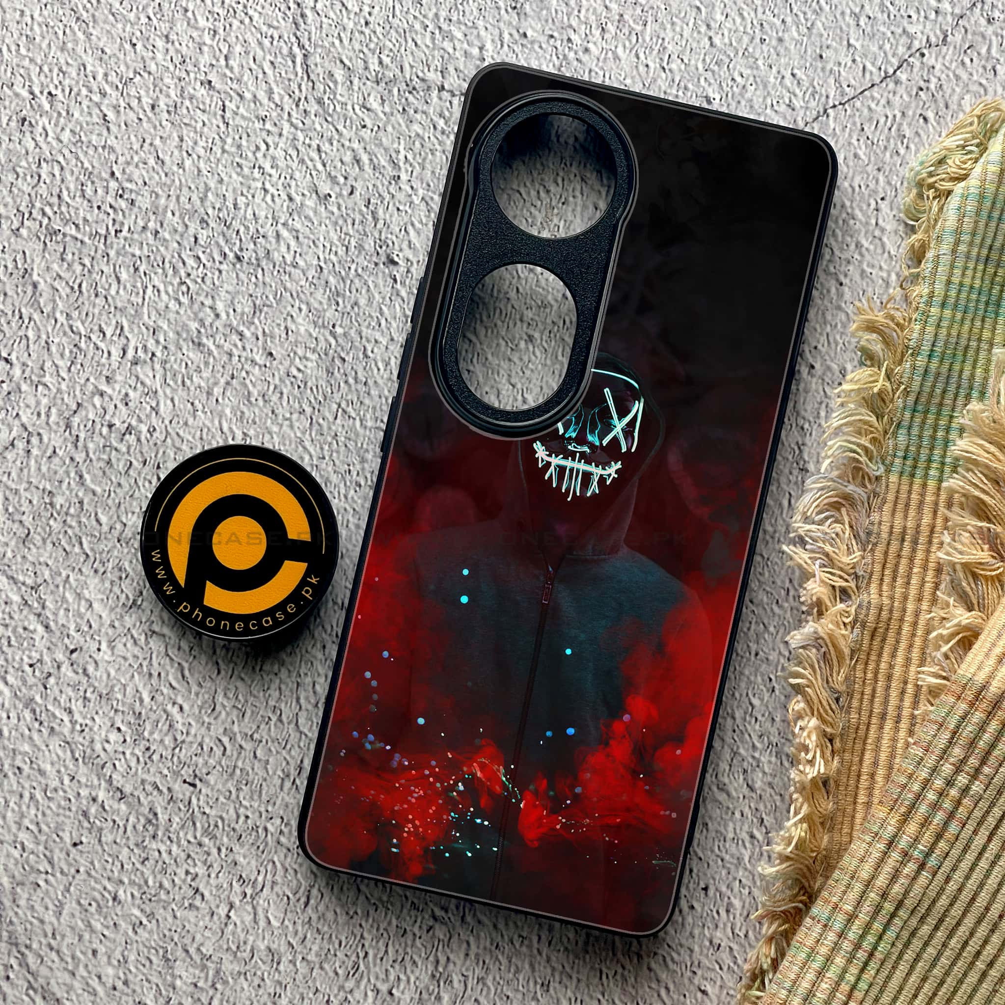 Vivo S19 Pro - Anonymous 2.0 Series - Premium Metal Printed soft Bumper shock Proof Case