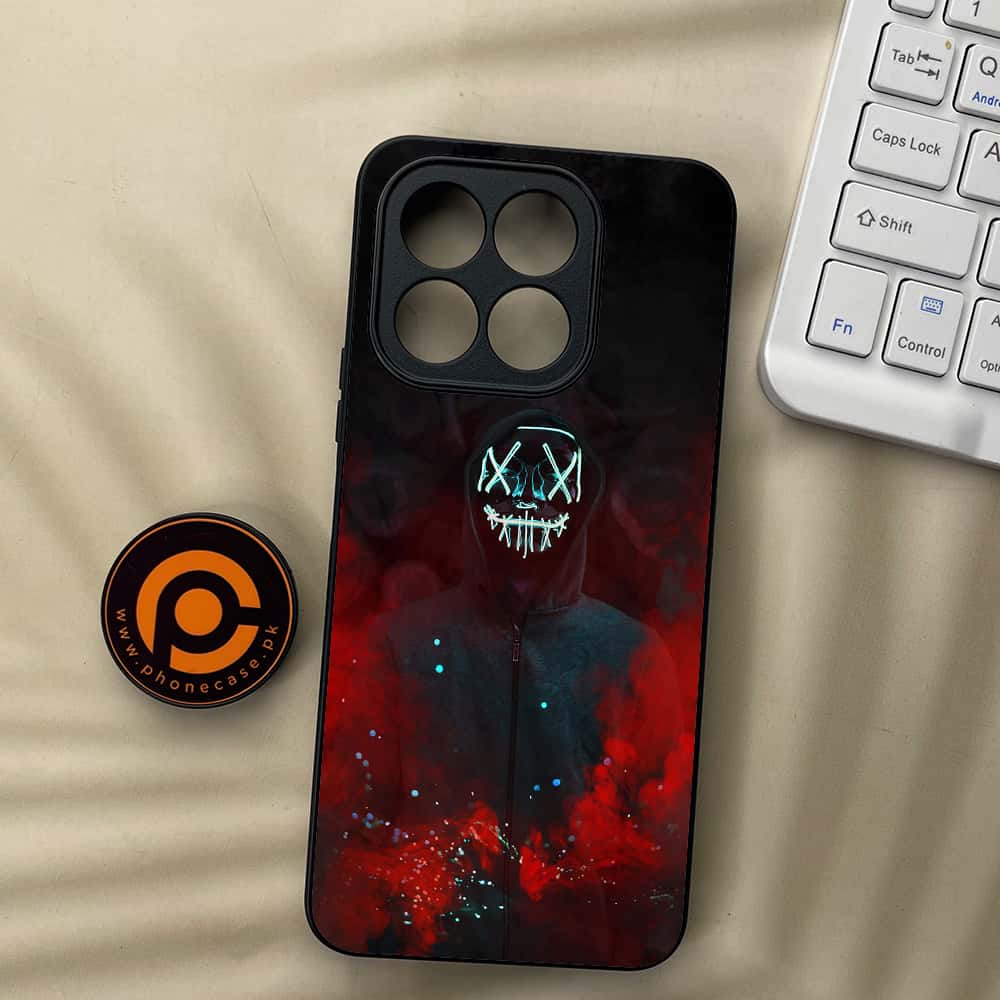 Honor X5b Plus - Anonymous 2.0 Series - Premium Metal  Printed soft Bumper shock Proof Case