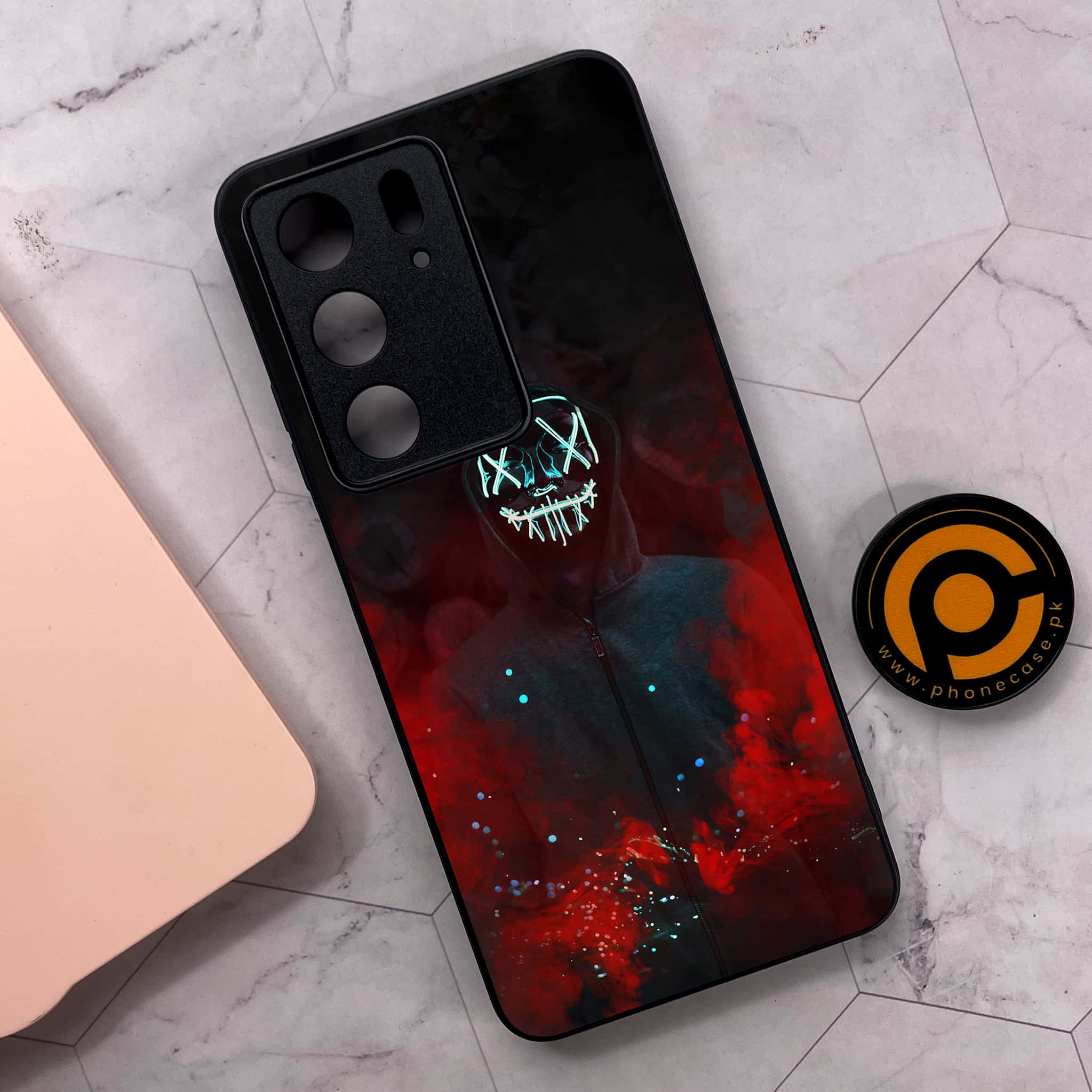 Realme C75x 4G - Anonymous 2.0 Series - Premium Metal Printed soft Bumper shock Proof Case