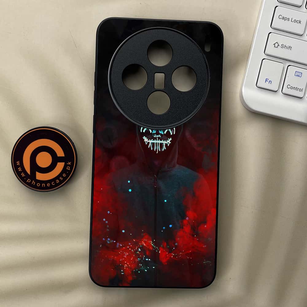 Vivo X200 - Anonymous 2.0 Series - Premium Metal  Printed soft Bumper shock Proof Case