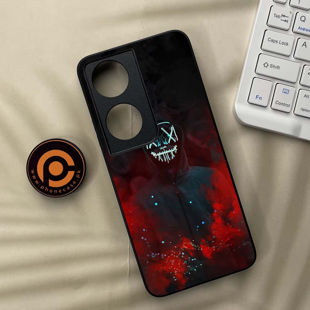 Honor X7b - Anonymous 2.0 Series - Premium Metal  Printed soft Bumper shock Proof Case
