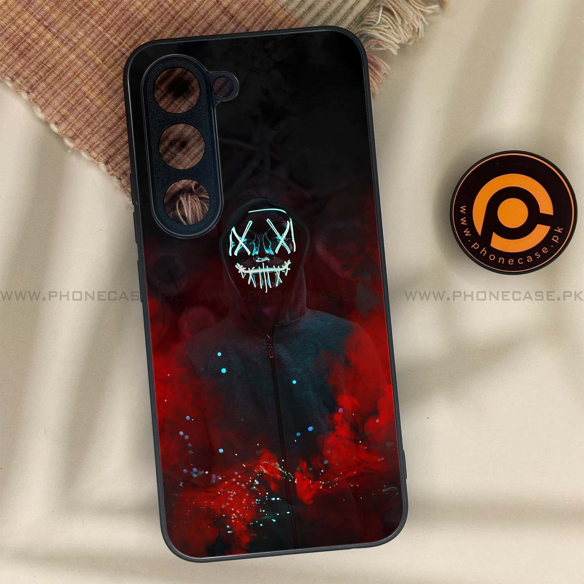 Tecno Spark 40 Pro - Anonymous 2.0 Series - Premium Metal Printed soft Bumper shock Proof Case