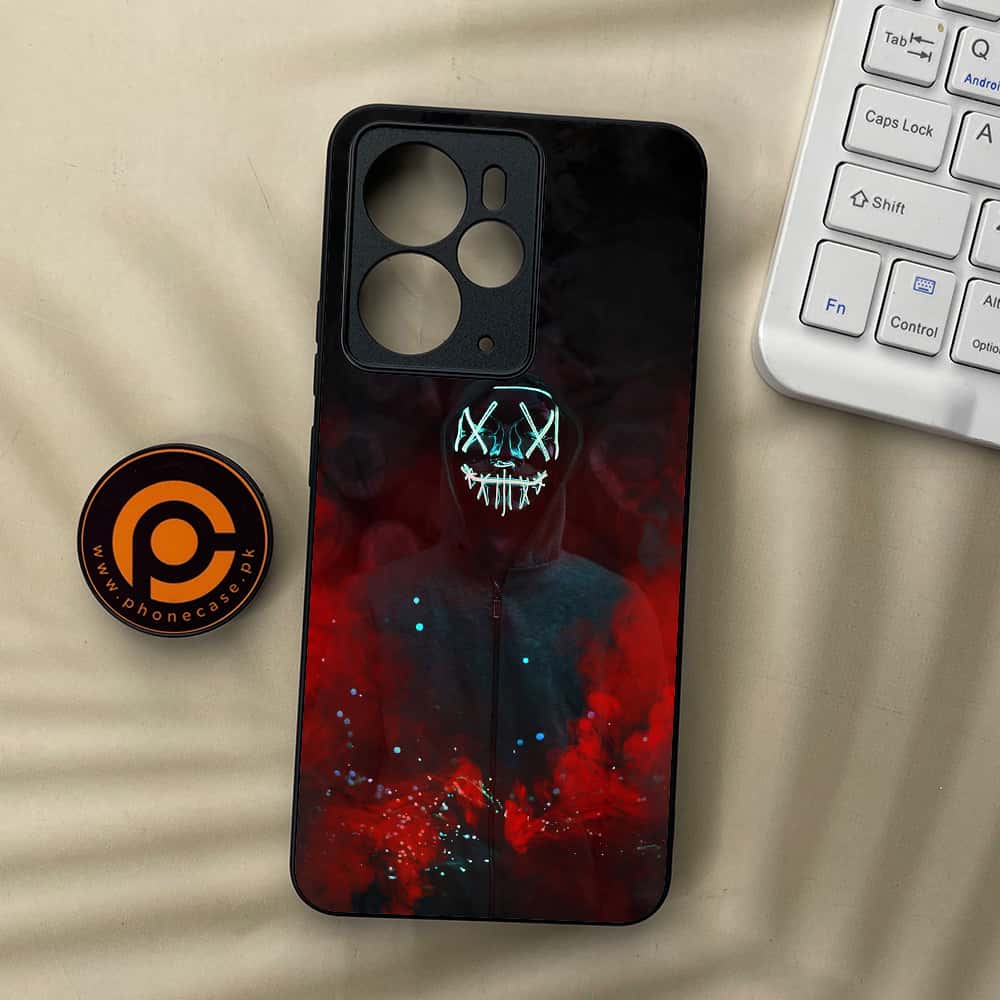 Realme 14T 5G - Anonymous 2.0 Series - Premium Metal Printed soft Bumper Shock Proof Case