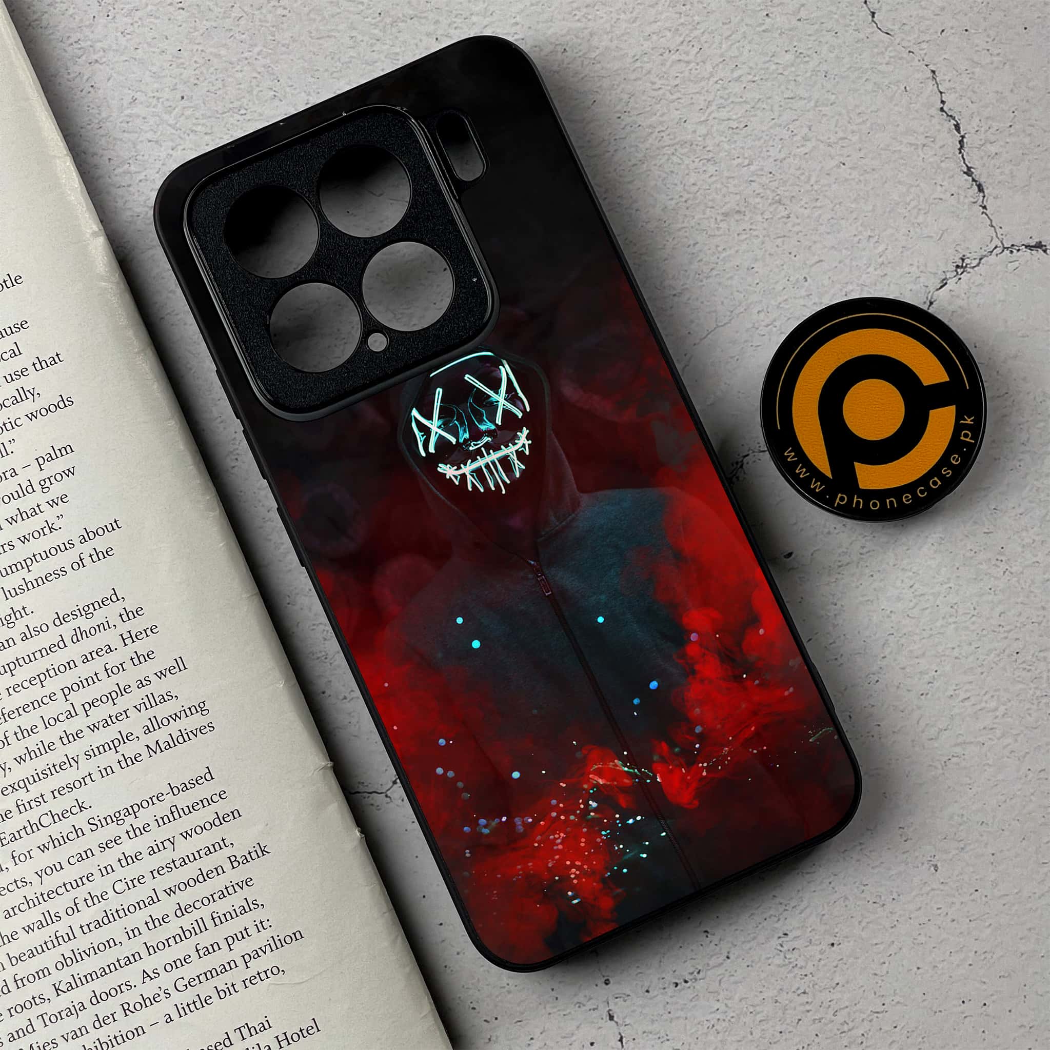 Xiaomi 15 - Anonymous 2.0 Series - Premium Metal Printed soft Bumper shock Proof Case