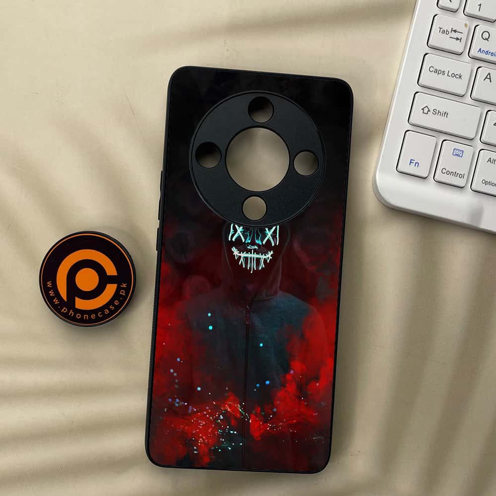 HONOR X9b 5G - Anonymous 2.0 Series - Premium Metal  Printed soft Bumper shock Proof Case