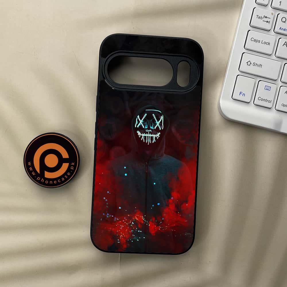 Google Pixel 10  - Anonymous 2.0 Series - Premium Metal Printed soft Bumper Shockof Case