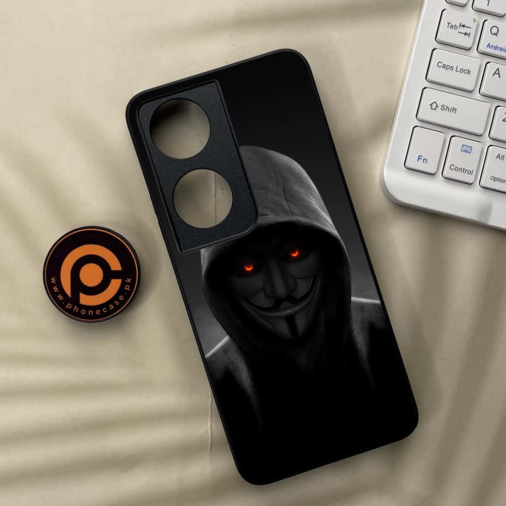 Honor X7b - Anonymous 2.0 Series - Premium Metal  Printed soft Bumper shock Proof Case