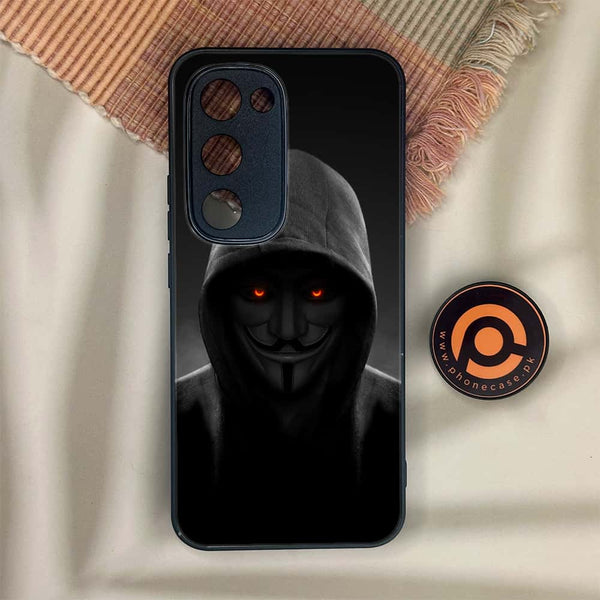 Tecno Spark 40 Pro Plus - Anonymous 2.0 Design 4 - Premium Metal Printed soft Bumper shock Proof Case CS-41144