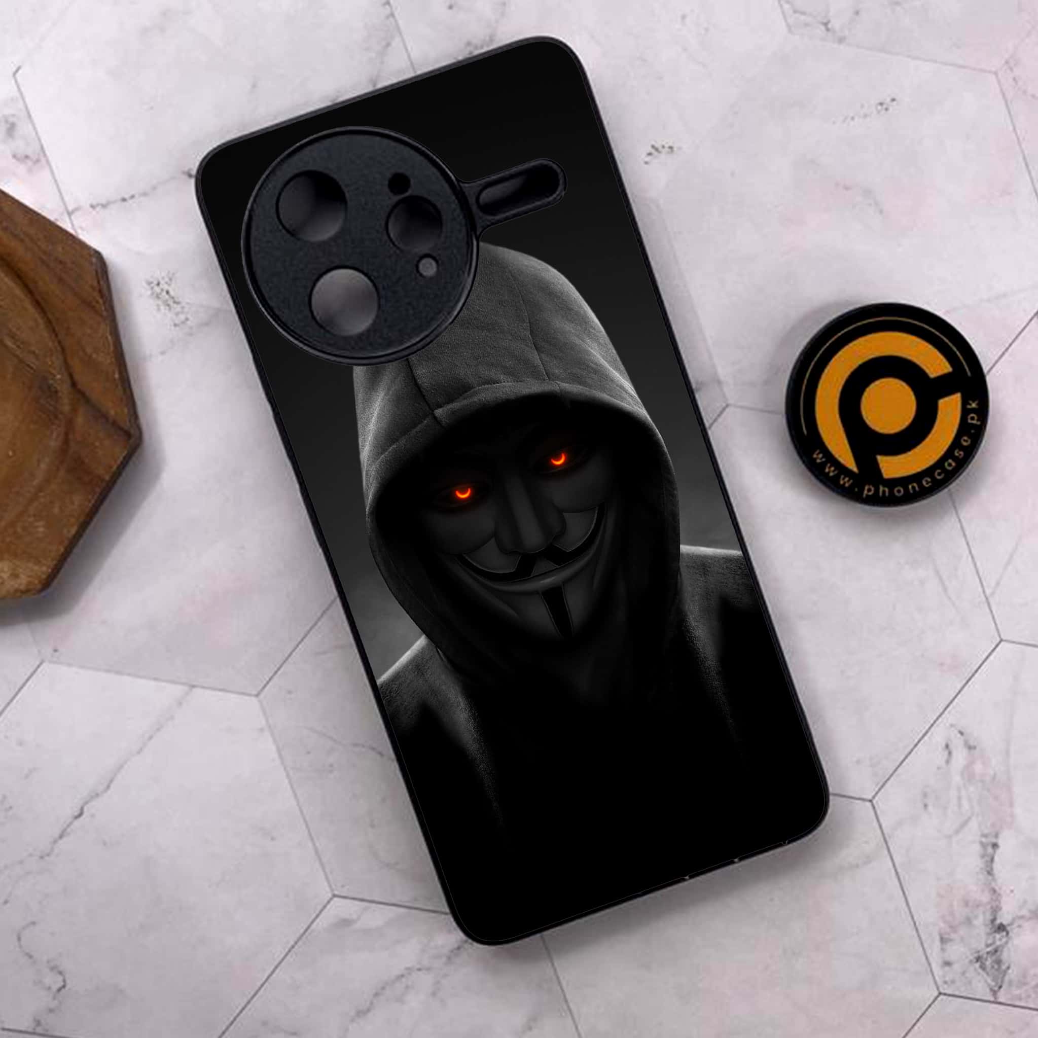 Xiaomi Poco F7 Ultra 5G - Anonymous 2.0 Series - Premium Metal Printed soft Bumper shock Proof Case