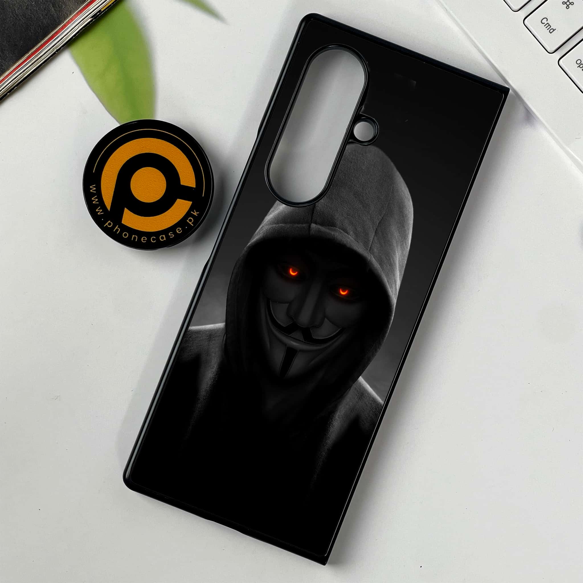 Samsung Galaxy Z Fold 7 - Anonymous 2.0 Series - Premium Metal Printed soft Bumper shock Proof Case