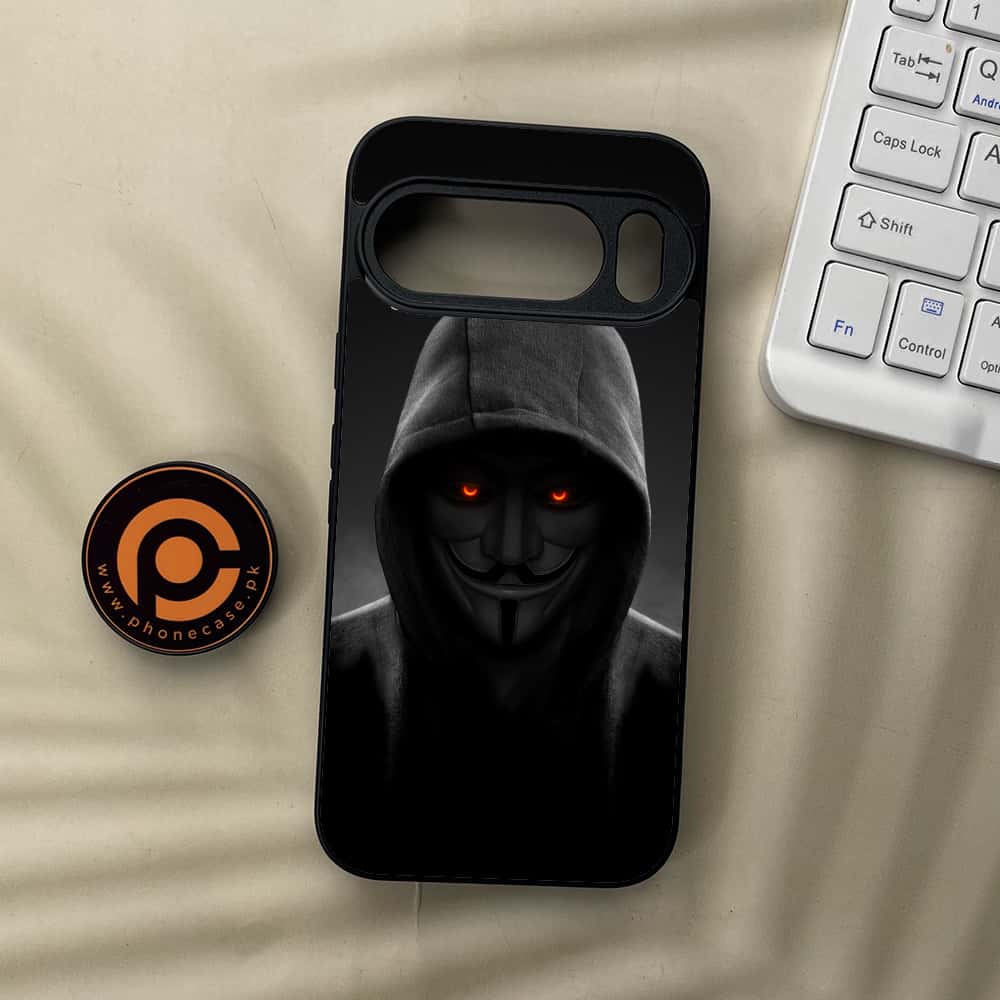 Google Pixel 10  - Anonymous 2.0 Series - Premium Metal Printed soft Bumper Shockof Case