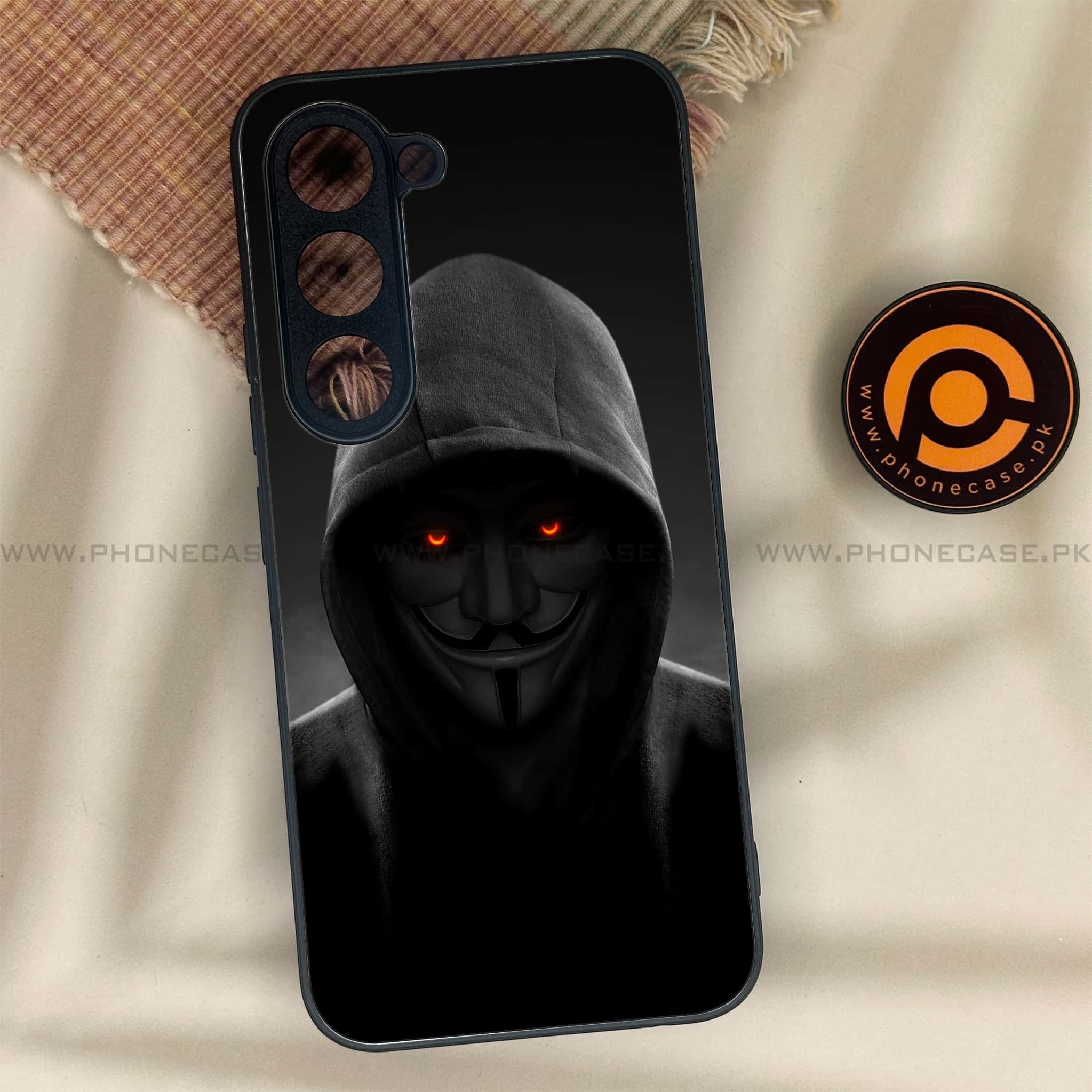Tecno Spark 40 Pro - Anonymous 2.0 Series - Premium Metal Printed soft Bumper shock Proof Case