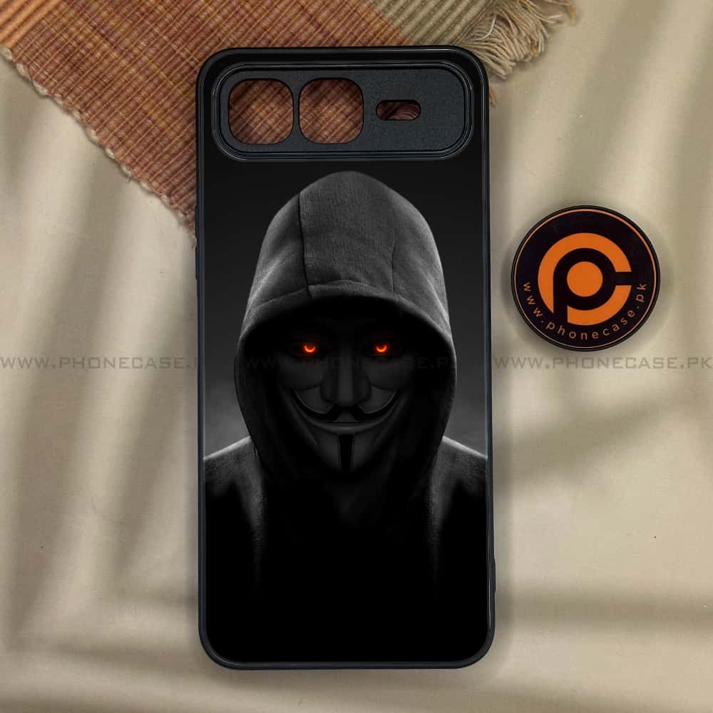 Infinix Smart 10 Plus - Anonymous 2.0 Series - Premium Metal Printed soft Bumper shock Proof Case