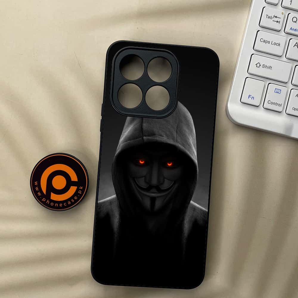 Honor X5b Plus - Anonymous 2.0 Series - Premium Metal  Printed soft Bumper shock Proof Case