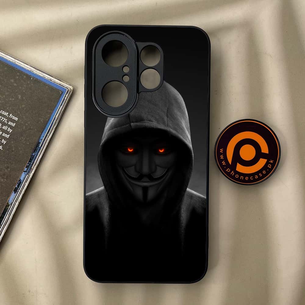 Vivo X200 FE - Anonymous 2.0 Series - Premium Metal Printed soft Bumper Shock Proof Case