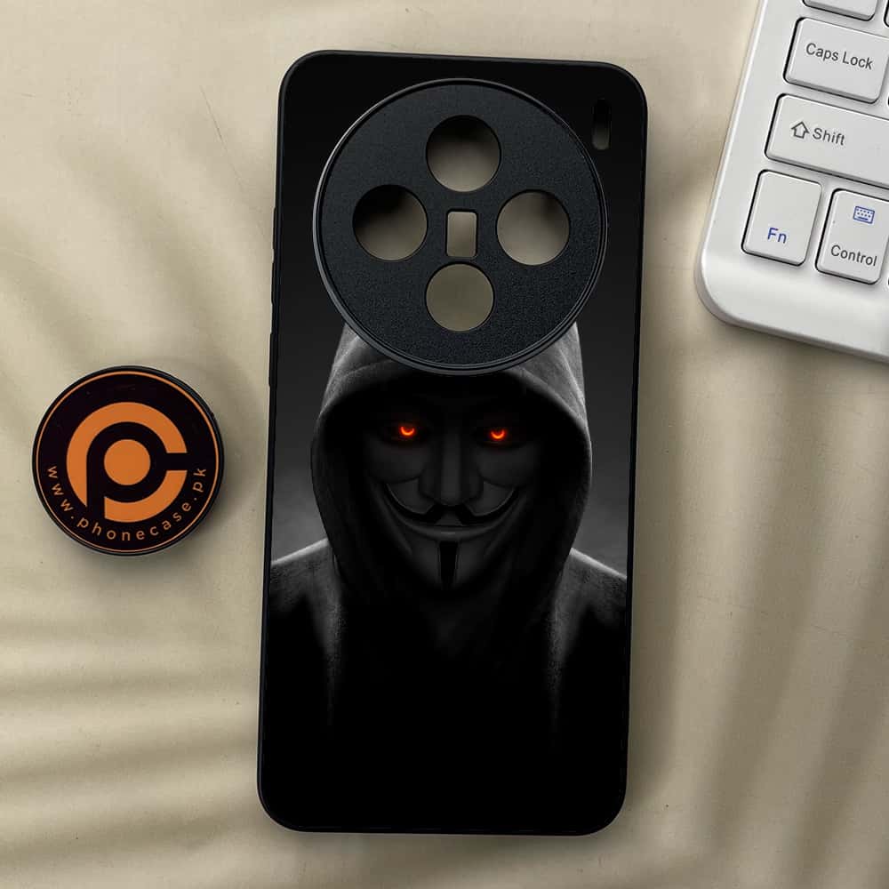 Vivo X200 - Anonymous 2.0 Series - Premium Metal  Printed soft Bumper shock Proof Case