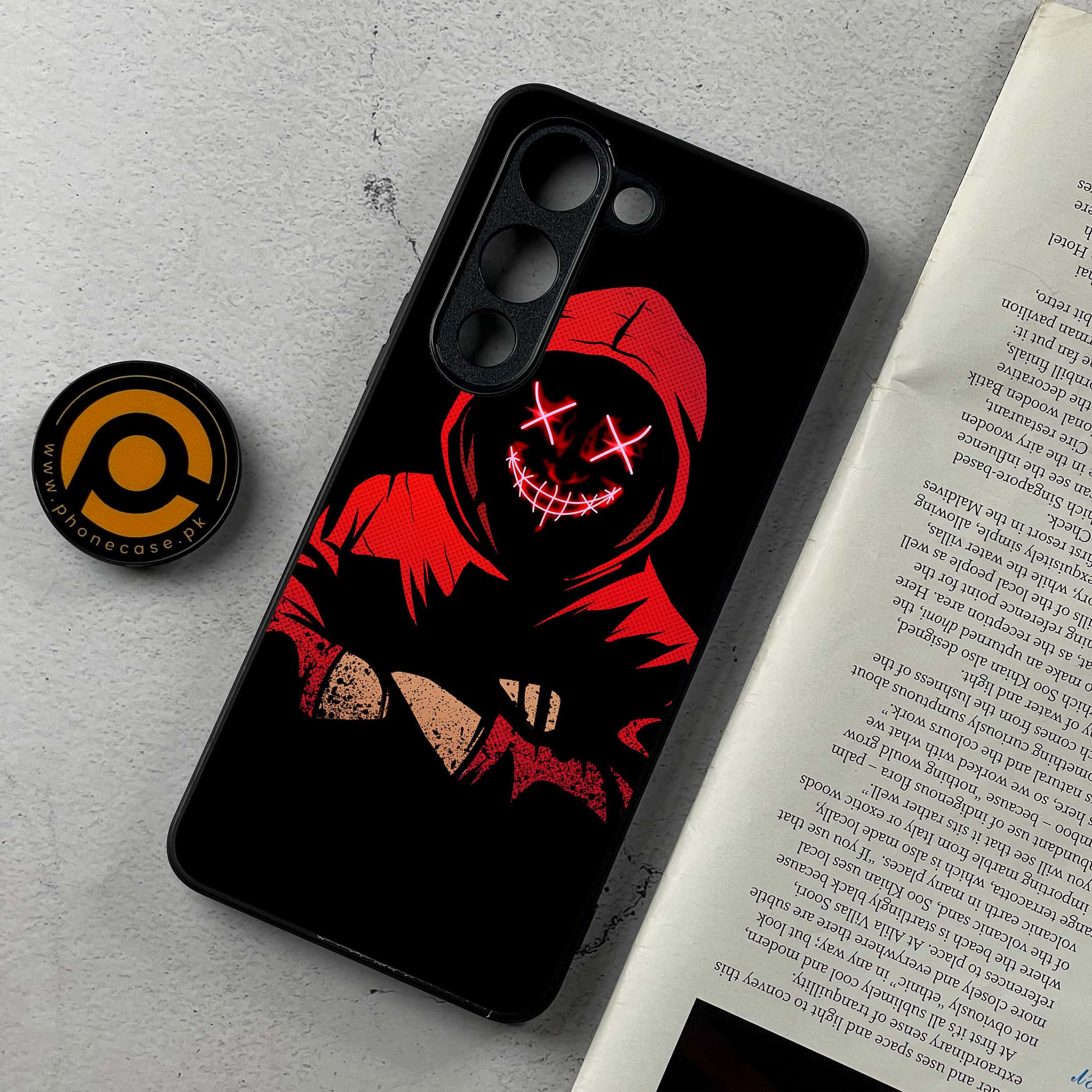 Vivo Y04 - Anonymous 2.0 Series - Premium Metal Printed Soft Bumper Shockproof Case