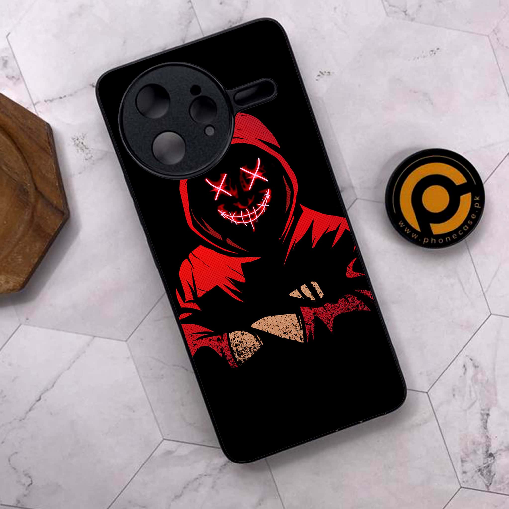 Xiaomi Poco F7 Ultra 5G - Anonymous 2.0 Series - Premium Metal Printed soft Bumper shock Proof Case