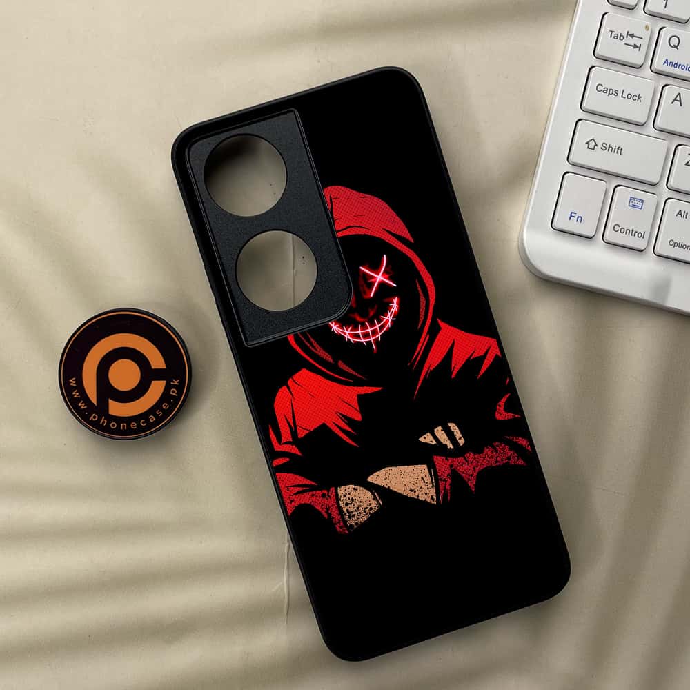 Honor X7b - Anonymous 2.0 Series - Premium Metal  Printed soft Bumper shock Proof Case