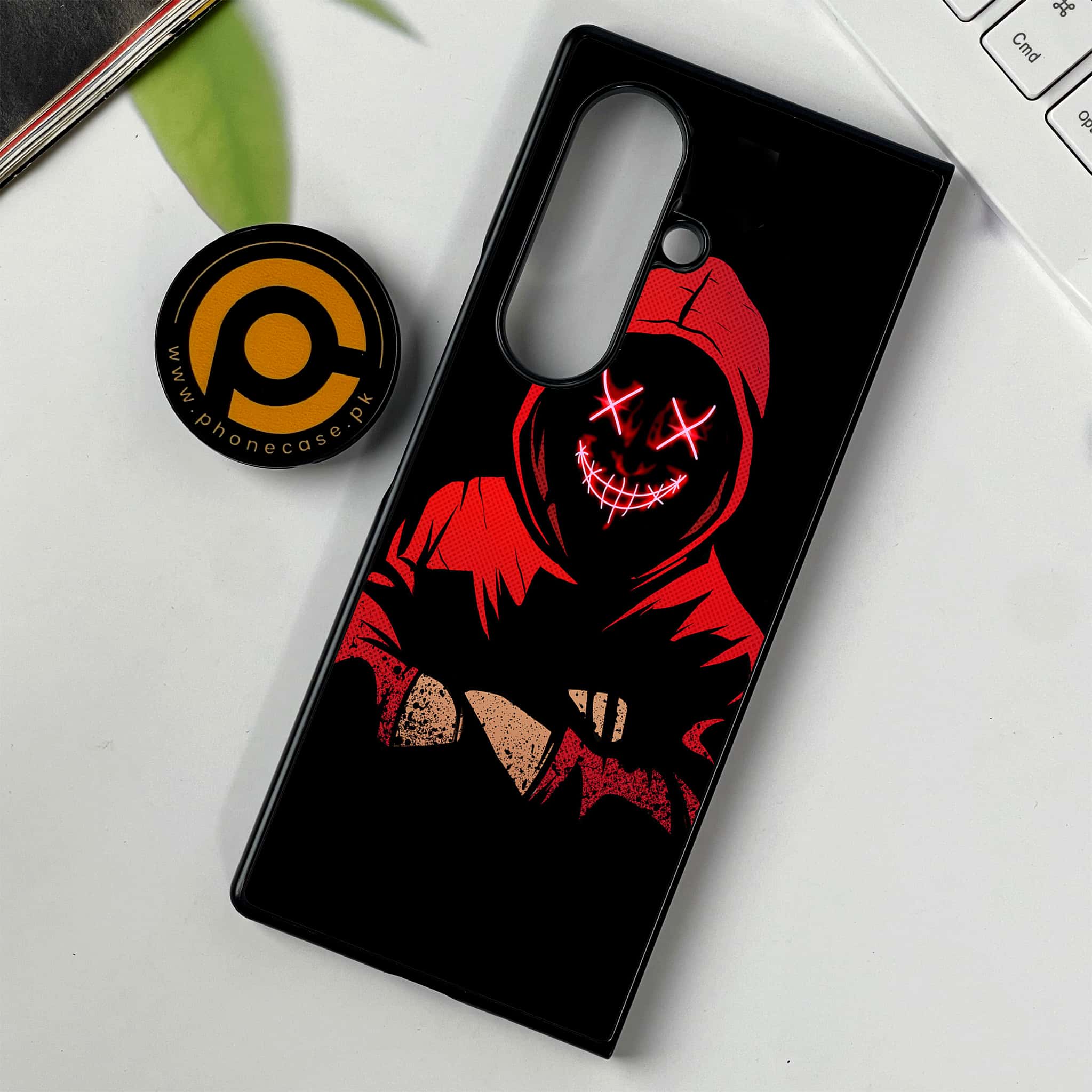 Samsung Galaxy Z Fold 7 - Anonymous 2.0 Series - Premium Metal Printed soft Bumper shock Proof Case
