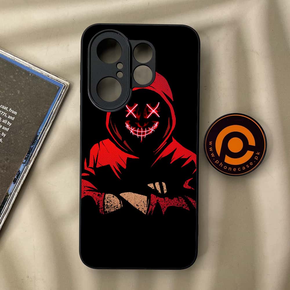 Vivo X200 FE - Anonymous 2.0 Series - Premium Metal Printed soft Bumper Shock Proof Case