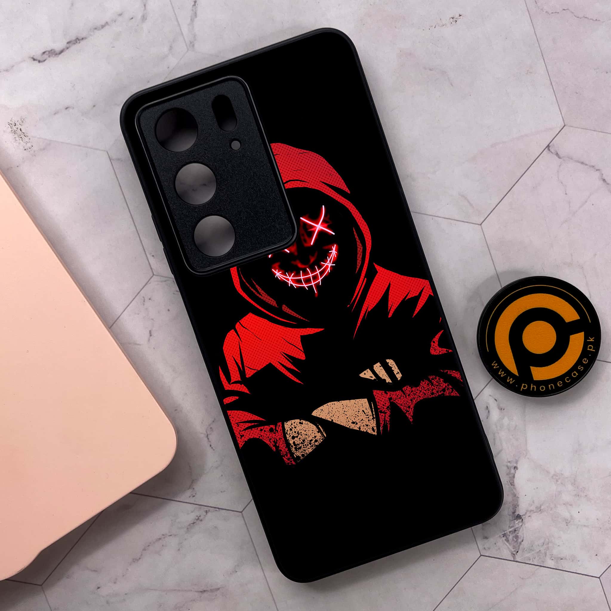 Realme C75x 4G - Anonymous 2.0 Series - Premium Metal Printed soft Bumper shock Proof Case