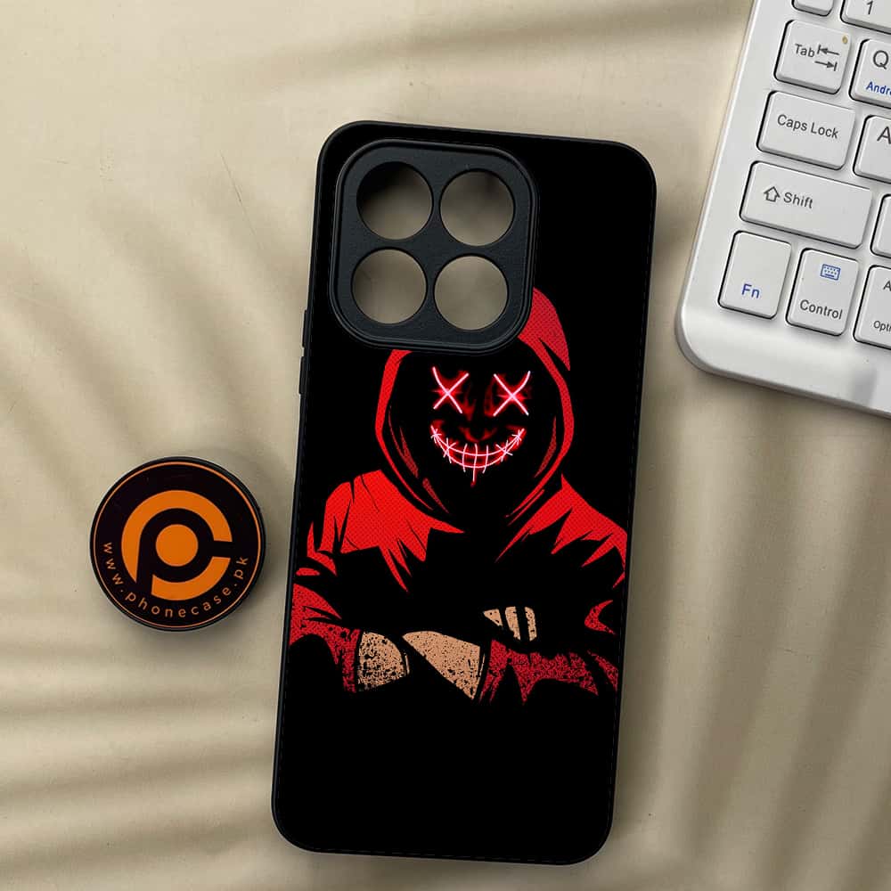 Honor X5b - Anonymous 2.0 Series - Premium Metal  Printed soft Bumper shock Proof Case