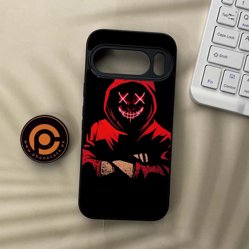 Google Pixel 10  - Anonymous 2.0 Series - Premium Metal Printed soft Bumper Shockof Case