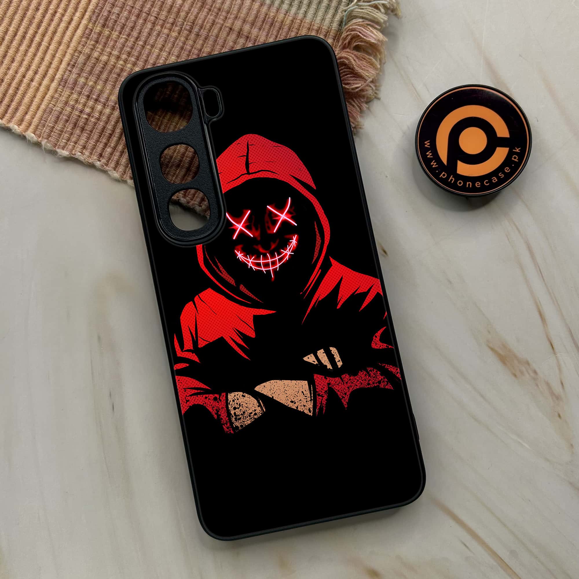 Vivo Y400 - Anonymous 2.0 Series - Premium Metal Printed soft Bumper shock Proof Case
