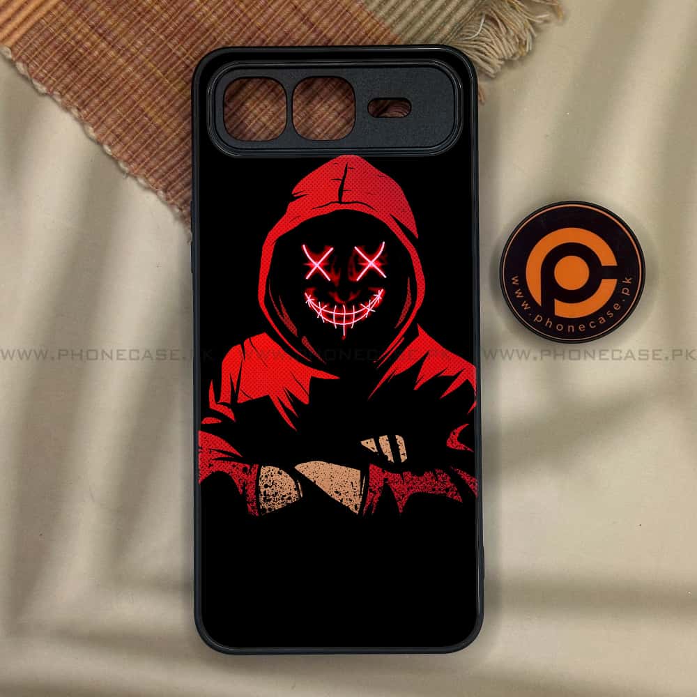 Infinix Smart 10 Plus - Anonymous 2.0 Series - Premium Metal Printed soft Bumper shock Proof Case