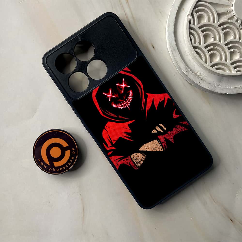 Xiaomi Poco F6 Pro - Anonymous 2.0 Series - Premium Metal Printed soft Bumper shock Proof Case