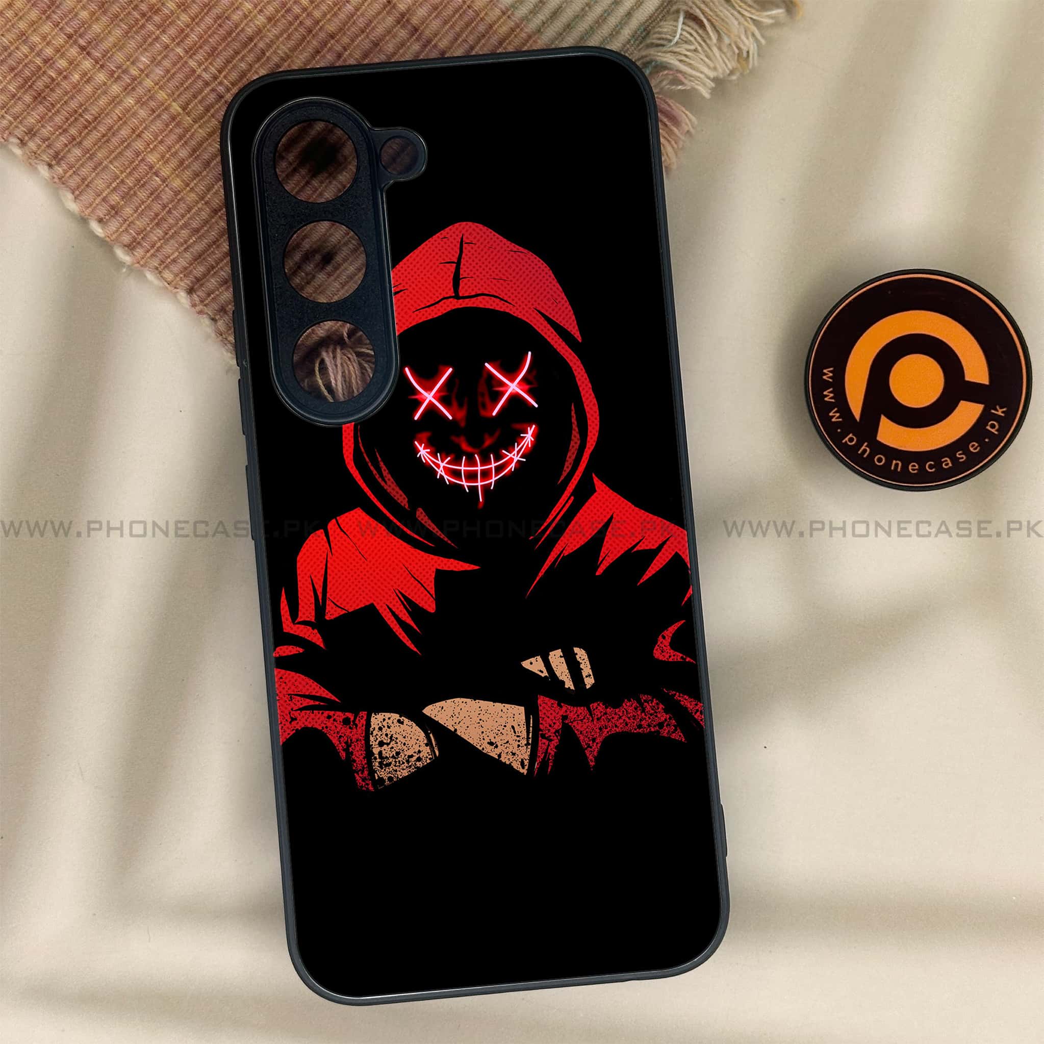 Tecno Spark 40 Pro - Anonymous 2.0 Series - Premium Metal Printed soft Bumper shock Proof Case