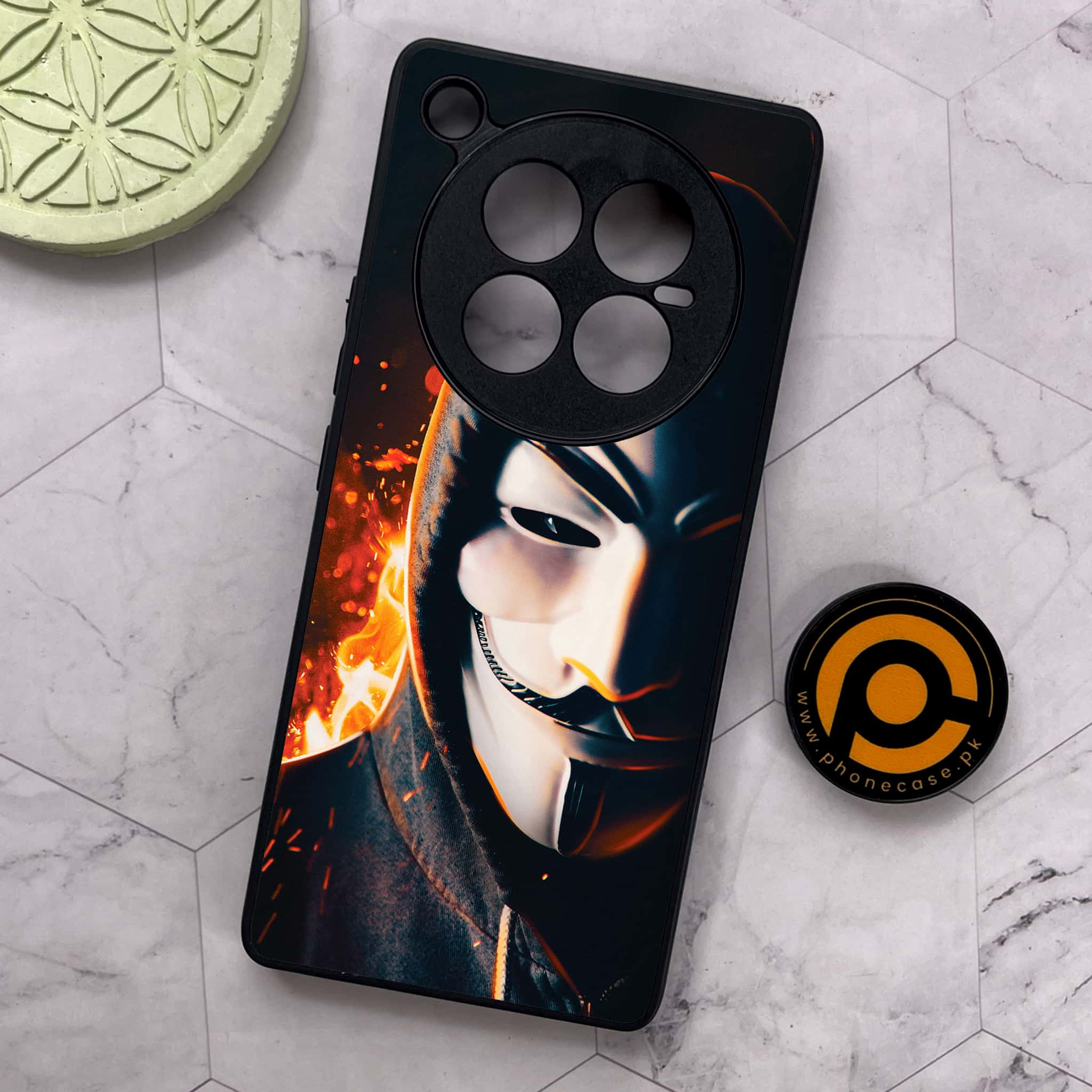 Infinix Zero 40 5G - Anonymous 2.0 Series - Premium Metal Printed soft Bumper shock Proof Case