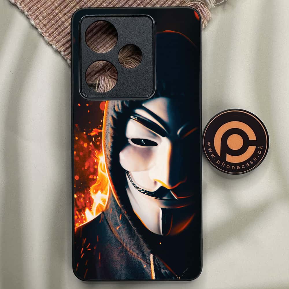 Realme GT 7 - Anonymous 2.0 Series - Premium Metal Printed soft Bumper shock Proof Case